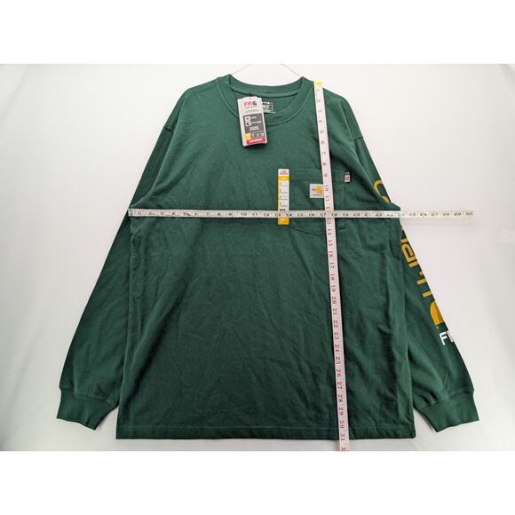 NWT Carhartt Flame Resistant Force Loose Fit LS Midweight Graphic T-Shirt Large - Picture 6 of 6